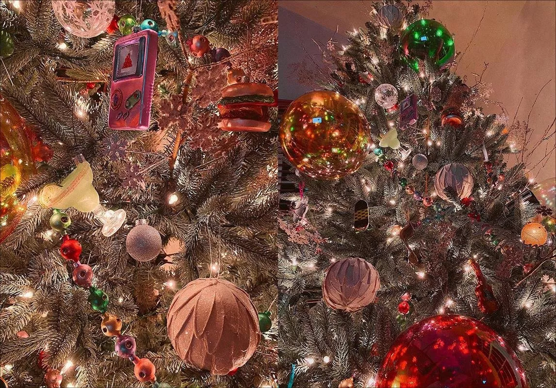 صور وفيديوهات شجرة الكريسماس الخاصّة بالنجمات والفاشينيستا لعام 2020