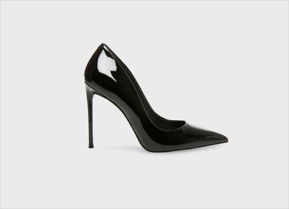 حذاء كعب أسود من ستيف مادن Steve Maden- heels- كعب- أسود 
