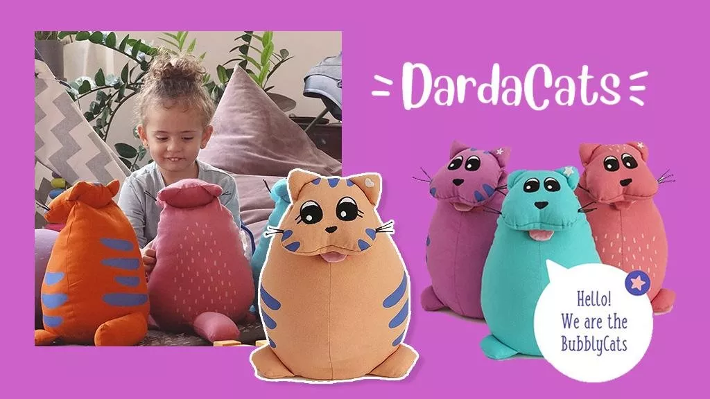 دُمى DardaCats لمساعدة الأطفال اللبنانين: ساهمي في نشر الدعم!