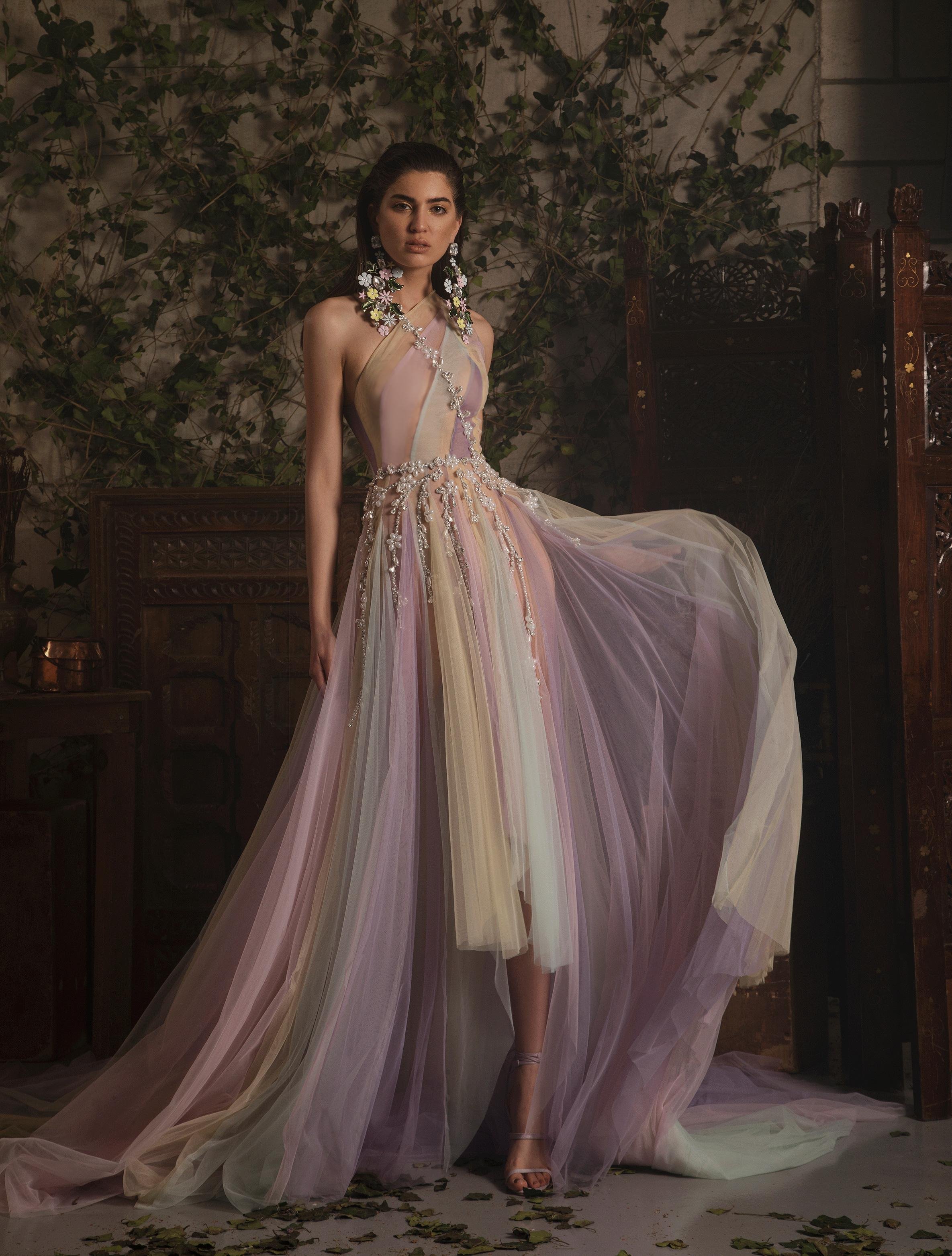  مجموعة جورج حبيقة للخياطة الراقية لربيع وصيف 2021  georges hobeika