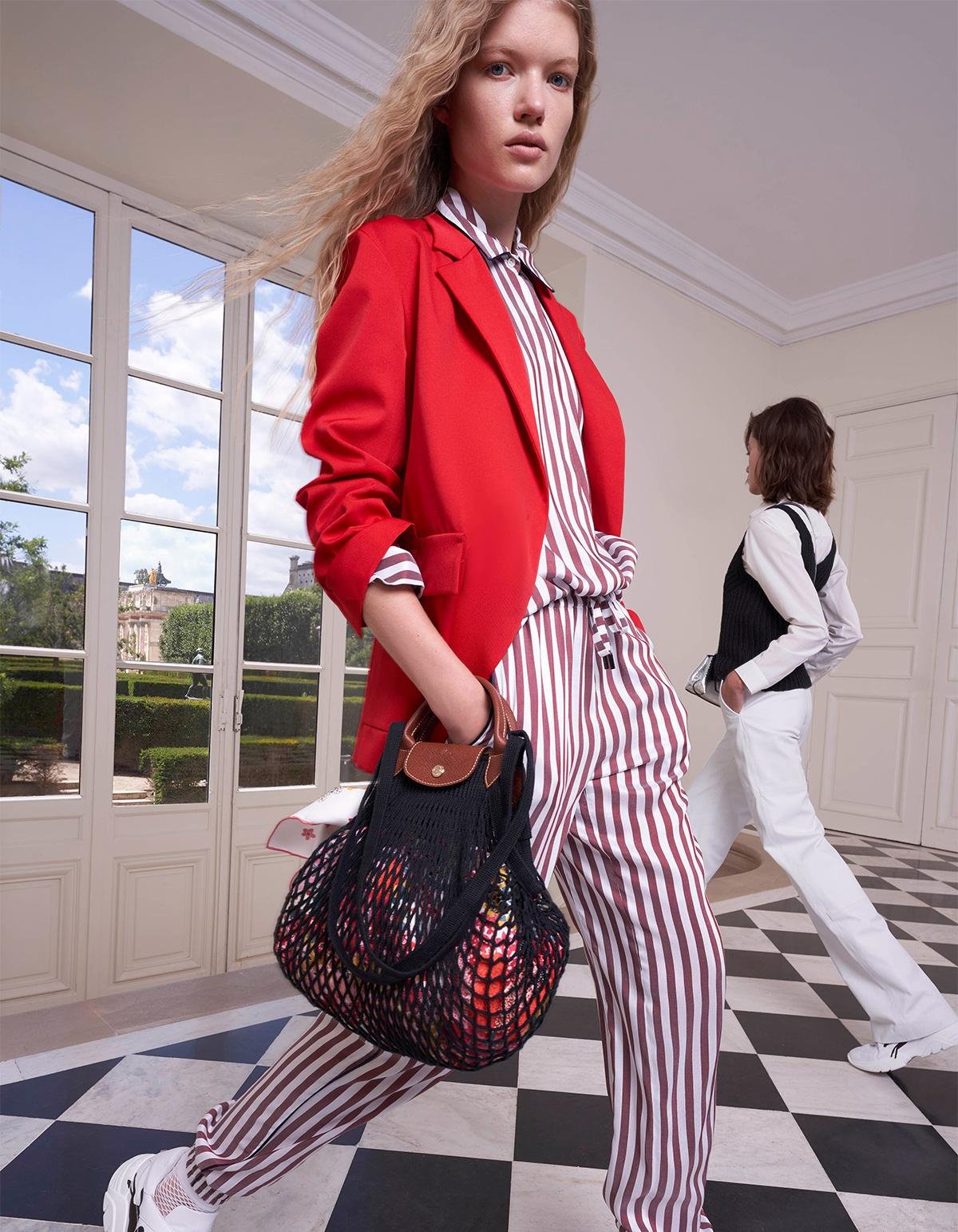 حقيبة شنطة حقائب شنط موديل أسبوع الموضة ربيع وصيف 2021 عرض صيحة موضة Longchamp 