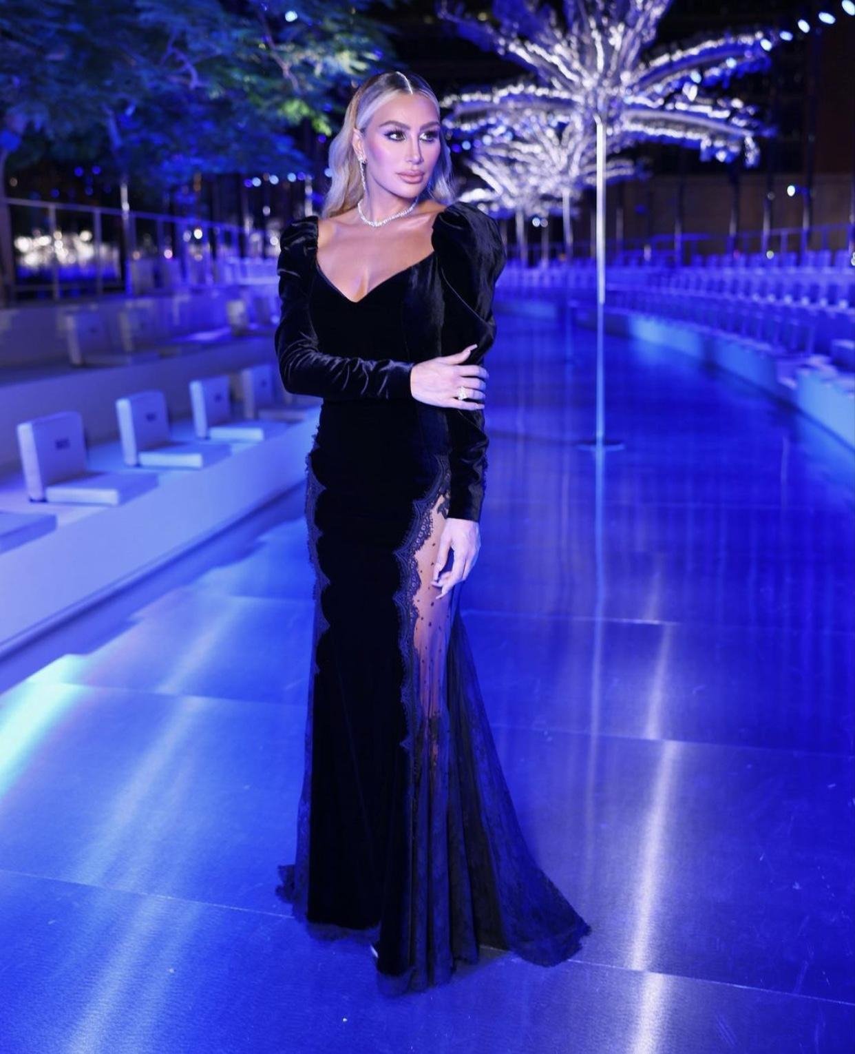 مايا دياب maya diab Alessandra Rich جورجيو أرماني Giorgio ARmani