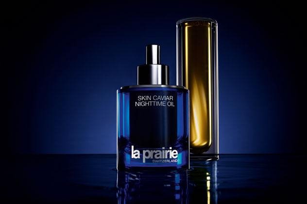 مجموعة مستحضرات La Prairie - الزيت الليلي Skin Caviar Nighttime Oil