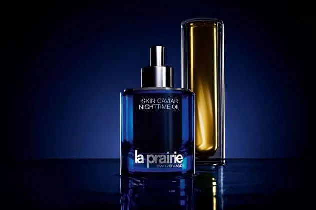 La Prairie تطرح الزيت الليلي Skin Caviar Nighttime Oil
