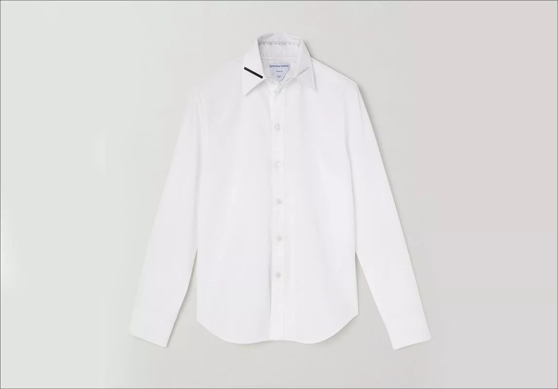 قميص أبيض من Bottega Venetta