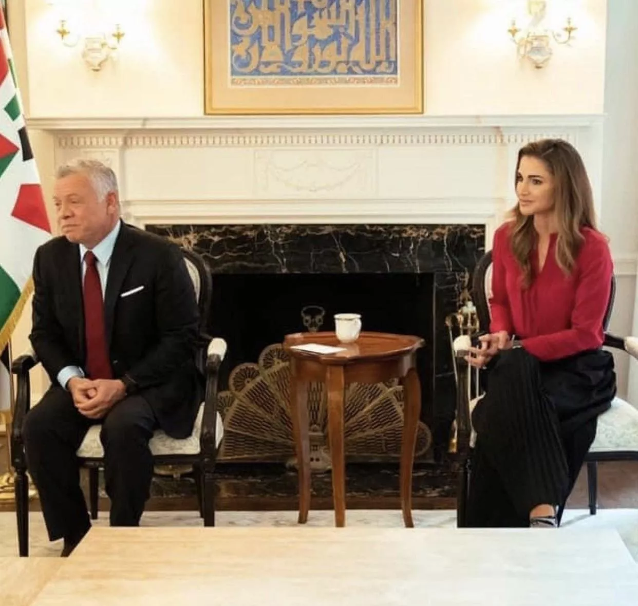 الملكة رانيا تخطف الأنظار بلوكات أنيقة وراقية في الولايات المتحدة الأميركية