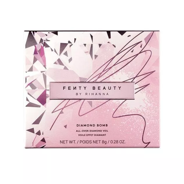 Fenty Beauty تُطلق لونين جديدين بإصدار محدود من هايلايتر Diamond Bomb All-Over Diamond Veil