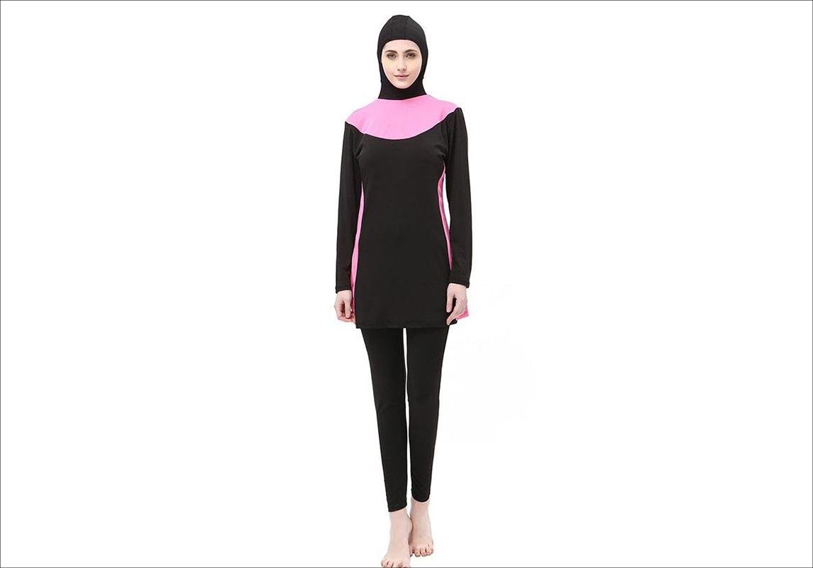 بوركيني المرأة المحجبة حجاب تسوق
