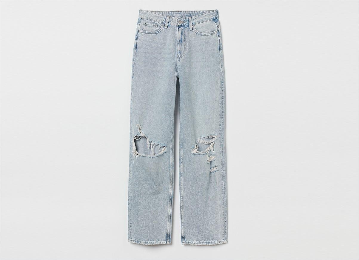 جينز مقطع من اتش اند ام H&M
